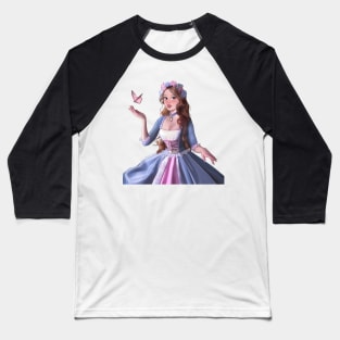 Flower Princess Baseball T-Shirt